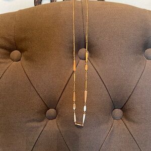 Kendra Scott rose gold necklace